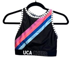 Varsity UCA Cheer Women’s Sports Bra Spirts Top Size Small
